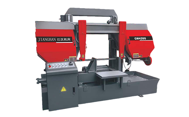 陈场镇GW4260双柱龙门卧式带锯床