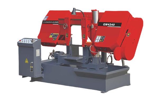 陈场镇GW4240双柱卧式带锯床